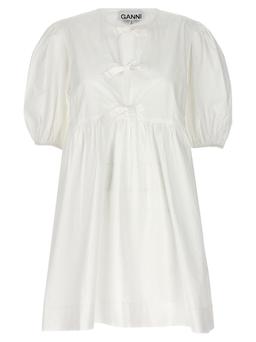 Knot Poplin Dress
