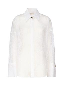 Orchids Embroidery Shirt