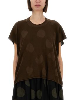 Shirt With Polka Dot Pattern