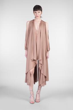 Dress Woman In Brown Viscose