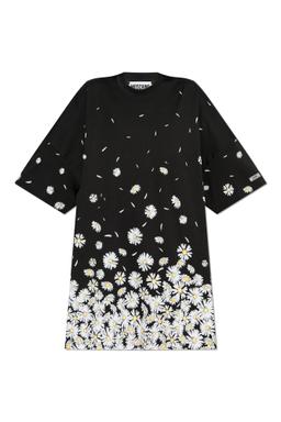 Moschino Dress With Floral Pattern
