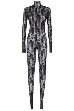 Norma Kamali Long Sleeve Slim Fit Turtle Catsuit