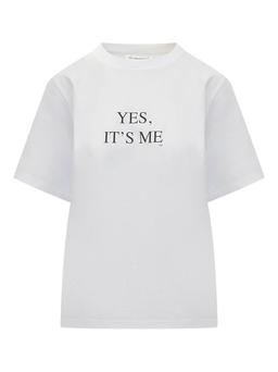 Victoria Beckham White T-shirt With Slogan