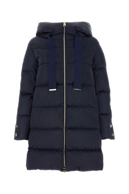 Herno Dark Blue Polyester Down Jacket