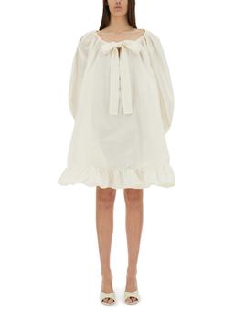 Patou Ruffle Hem Dress