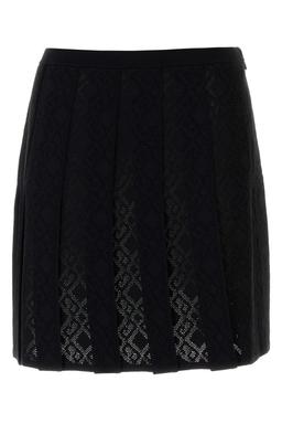 Givenchy Black Viscose Blend Skirt