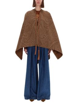 Etro Wool And Cashmere Cape