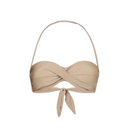 MC2 Saint Barth Shiny Dove Grey Bandeau Top