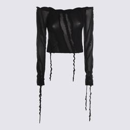 Blumarine Black Viscose Top