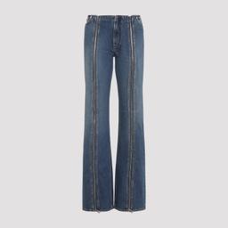 Jean Paul Gaultier Front Zipped Jeans