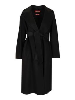 Max Mara Studio Wool, Cashmere And Silk Coat