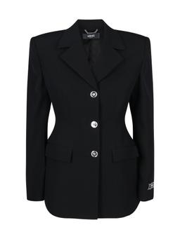 Versace Wool Single-breasted Blazer