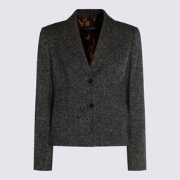 Dolce & Gabbana Grey Wool Blazer