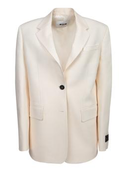 MSGM Two-button Fitted Blazer