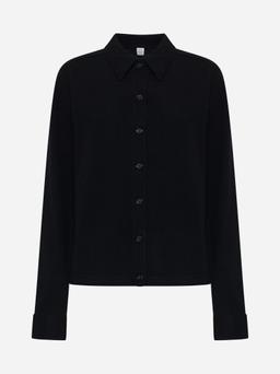 Totême Cashmere Knit Shirt