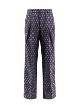Etro Embroidered Wool Blend Pant