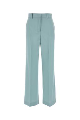 Weekend Max Mara Light Blue Wool Visivo Pant