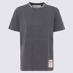 Golden Goose Grey Cotton T-shirt