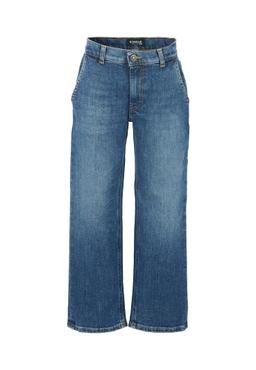 Dondup Blue Denim Jeans For Girl With Logo