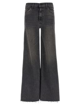 Mother the Hustler Roller Sneak Fray Jeans