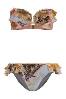 Zimmermann Ascension Bandeau Bra Bikini
