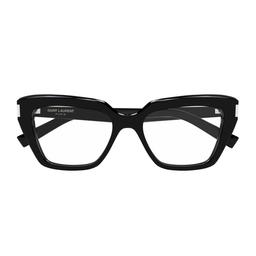 Saint Laurent Eyewear Saint Laurent Sl 829 Linea Corner Angle 001 Black Glasses