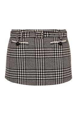 self-portrait Houndstooth Skort