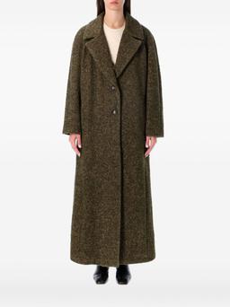 Emporio Armani Wool Blend Single-breasted Coat