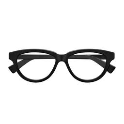 Bottega Veneta Eyewear Bottega Veneta Bv1366o Linea Triangle 001 Black Glasses