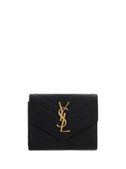 Saint Laurent Cassandre Matelassé Wallet