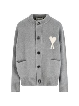 Ami Alexandre Mattiussi ami De Coeur Cardigan