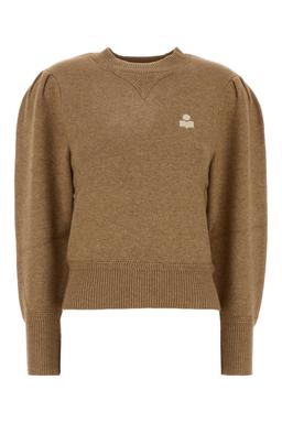 Marant Étoile Camel Stretch Cotton Blend Kelaya Sweater