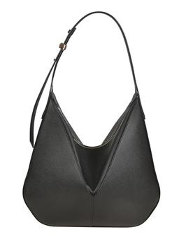 Valextra Vivi Textured Hobo Bag