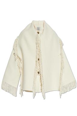 Totême Toteme Wool Jacket With Scarf