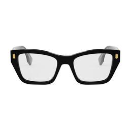 Fendi Eyewear Fendi Fe50118i Fendi Roma 001 Nero Glasses