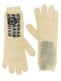 MM6 Maison Margiela numeric Signature Mm6 Gloves