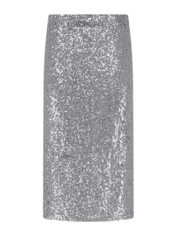 Parosh Sequin Midi Skirt