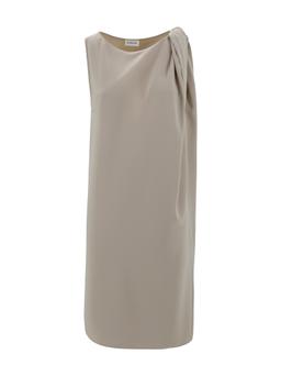Parosh Midi Dress With Crossover