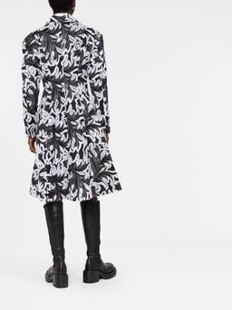 Comme des Garçons Double-breasted Damask Coat