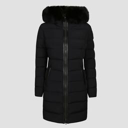 Mackage Black Nylon Down Jacket