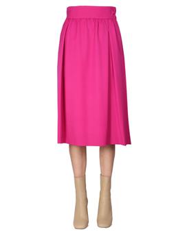 Moschino Flared Midi Skirt