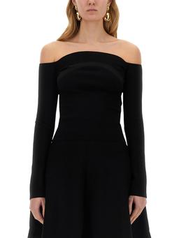 Nina Ricci Top With bardot Neckline