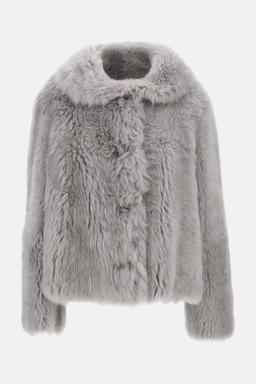 Desa 1972 Shearling Trapeze Jacket