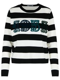 Max Mara viterbo Two-tone Virgin Wool Sweater