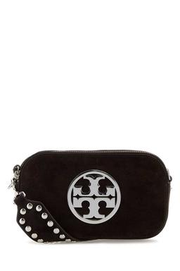 Tory Burch Brown Suede Crossbody Bag