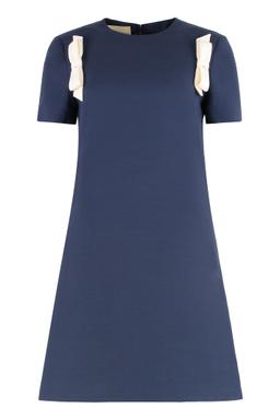 Valentino Garavani Wool And Silk Mini Dress