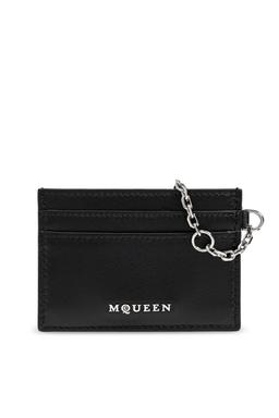 Alexander McQueen Sling Logo Plaque Card Holder