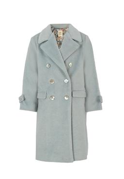 Caffe' d'Orzo Grey Coat For Girl