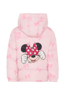 MC2 Saint Barth Pink Down Jacket For Girl With Minnie