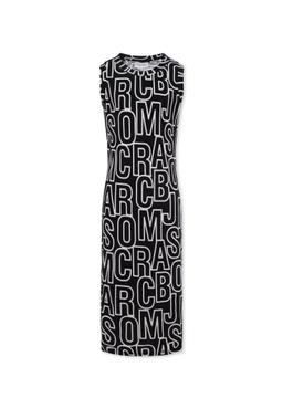 Marc Jacobs Black Dress For Girl With Logo